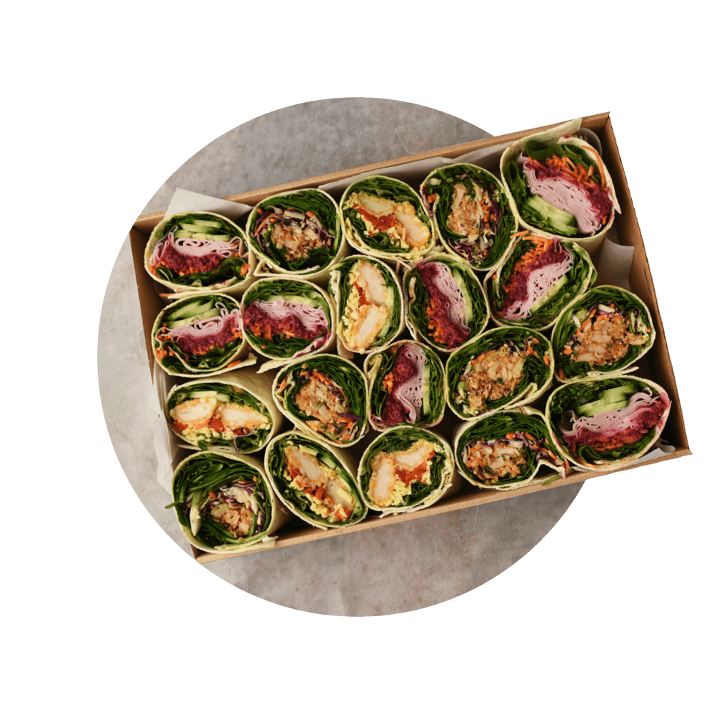 wrapcateringboximagecircular Tasty Fresh Food Co